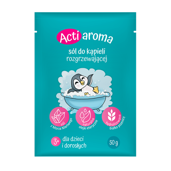 ACTIAROMA SÓL DO KĄPIELI ROZGRZEWAJĄCA 50 g