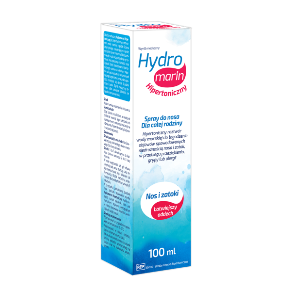 HYDROMARIN HIPERTONICZNY SPRAY DO NOSA 100 ml