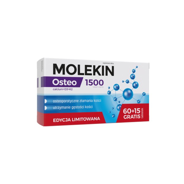 MOLEKIN OSTEO 60 + 15 tabletek