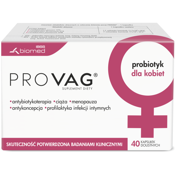 PROVAG 40 kapsułek