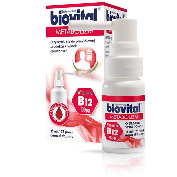 BIOVITAL METABOLIZM 15 ml aerozol