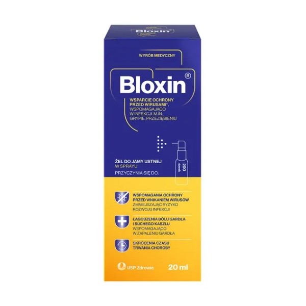 BLOXIN ŻEL DO JAMY USTNEJ W SPRAYU 20 ml