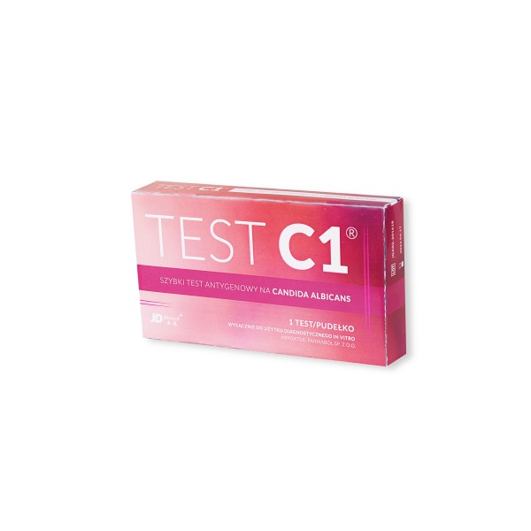 TEST C1 SZYBKI TEST ANTYGENOWY NA CANDIDA ALBICANS 1 zestaw