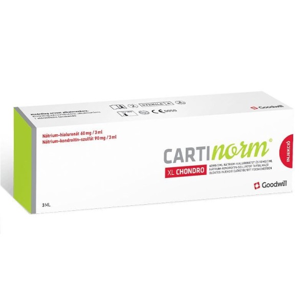 CARTINORM XL CHONDRO 60 mg/3 ml 1 ampułko-strzykawka