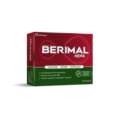 BERIMAL HEPA 60 kapsułek...