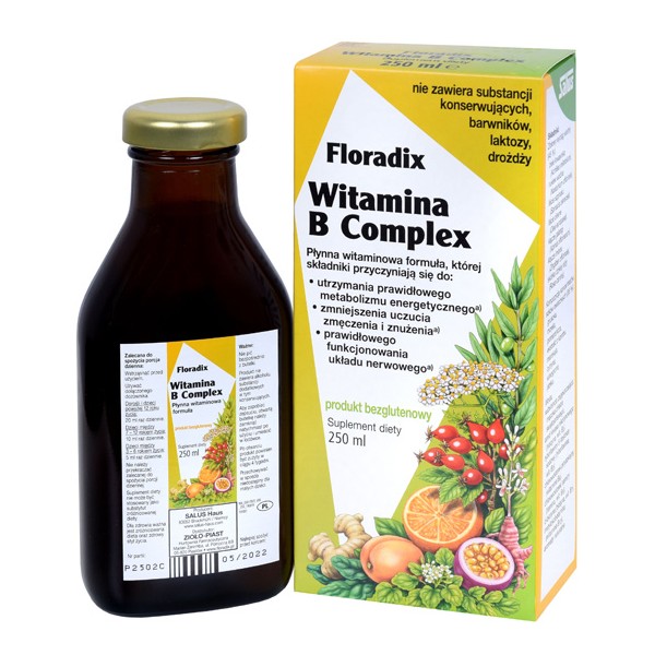 FLORADIX WITAMINA B COMPLEX 250 ml