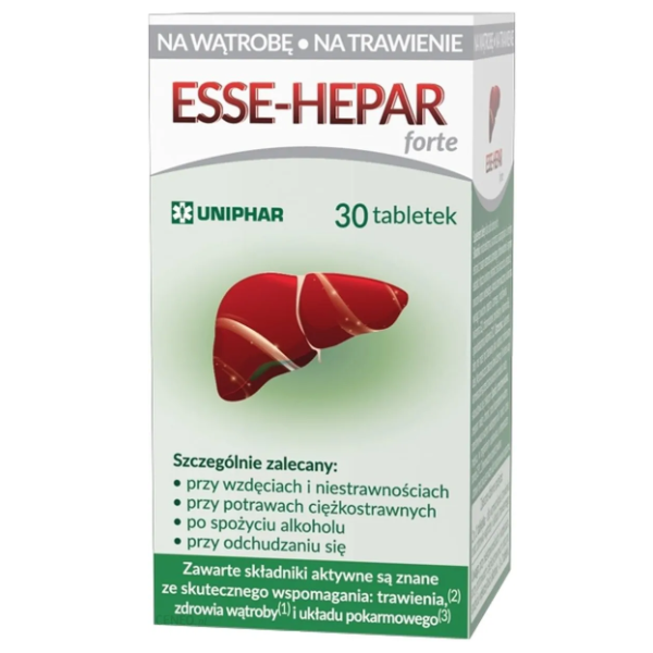 ESSE-HEPAR FORTE 30 tabletek