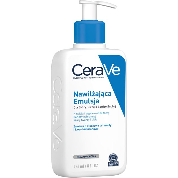 CeraVe NAWILŻAJĄCA EMULSJA dla skóry suchej i bardzo suchej 236 ml