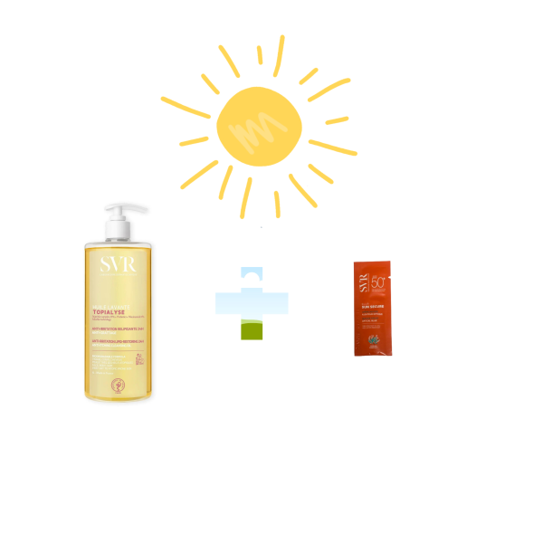 TOPIALYSE HUILE LAVANTE 1l + GRATIS 10 ml SUN SECURE BLUR