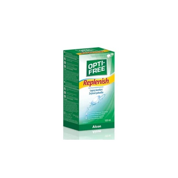 OPTI-FREE REPLENISH PŁYN DO DEZYNFEKCJI SOCZEWEK 120 ml