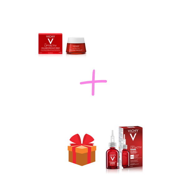 ZETAW VICHY LIFTACTIV COLLAGEN SPECIALIST - krem na dzień 50 ml + GRATIS LIFTACTIV SPECIALIST B3 SERUM