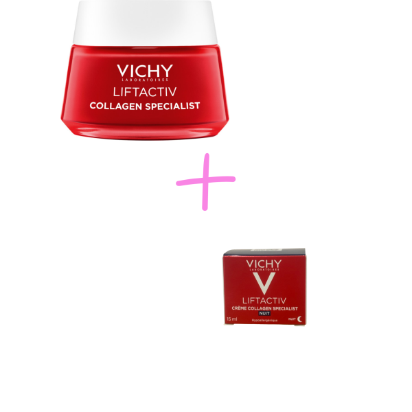 VICHY LIFTACTIV COLLAGEN SPECIALIST - krem na dzień 50 ml + GRATIS LIFTACTIV COLLAGEN SPECIALIST krem na noc 15 ml