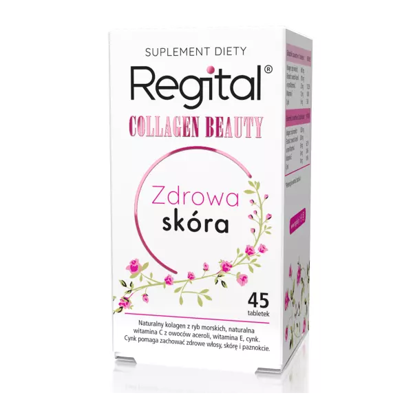 REGITAL COLLAGEN BEAUTY ZDROWA SKÓRA 45 tabletek