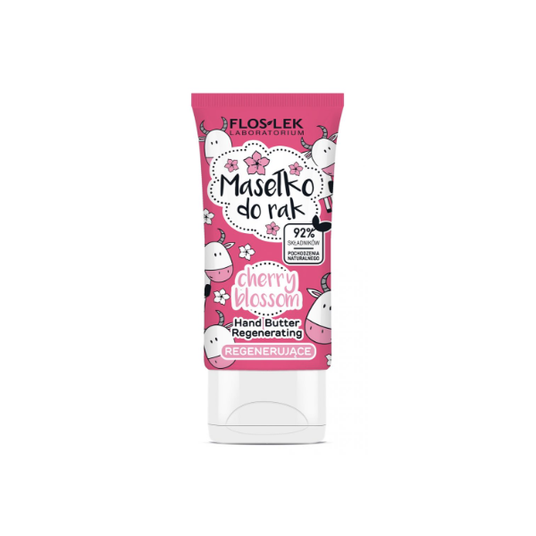 FLOSLEK Masełko do rąk regenerujące cherry blossom 50 ml