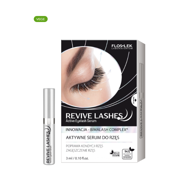 FLOSLEK Revive Lashes Aktywne serum do rzęs 3 ml