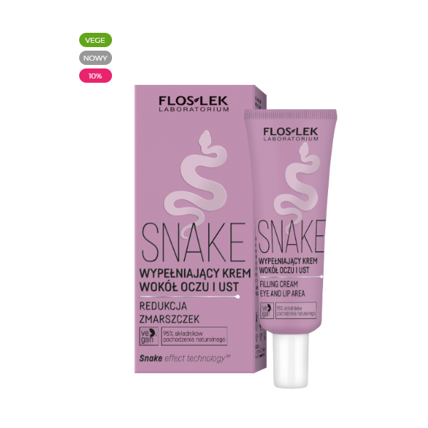 FLOSLEK SNAKE Wypełniający krem wokół oczu i ust 30 ml