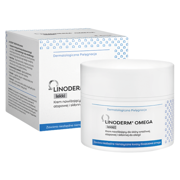 LINODERM OMEGA KREM LEKKI NA PROBLEMY DERMATOLOGICZNE 50 ml