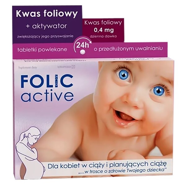 FOLIC ACTIVE 30 tabletek