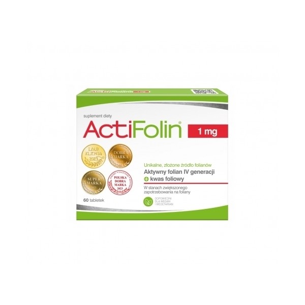 ActiFolin 1mg 60 tabletek