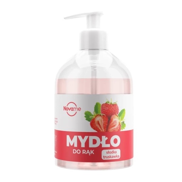 NOVAME MYDŁO DO RĄK SŁODKA TRUSKAWKA 500 ml