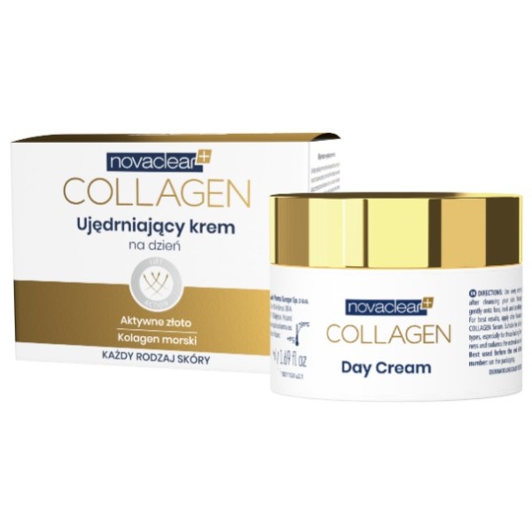 NOVACLEAR COLLAGEN UJĘDRNIAJĄCY KREM NA DZIEŃ 50 ml