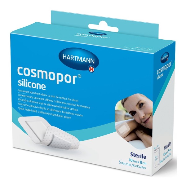 COSMOPOR SILICONE 10 x 8 cm 5 sztuk