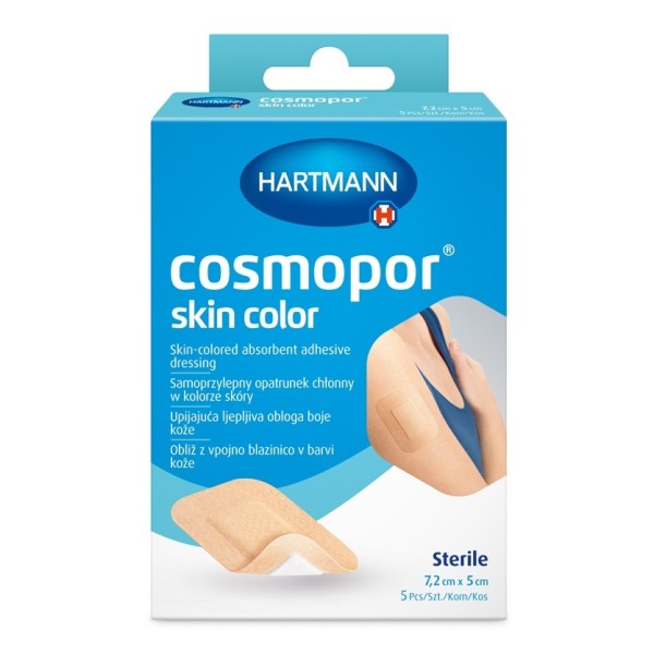 COSMOPOR SKIN COLOR 7,2 x 5 cm 5 sztuk