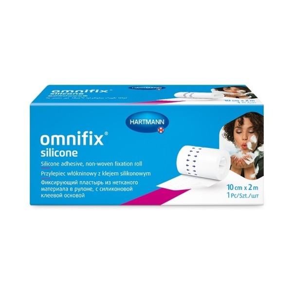 OMNIFIX SILICONE 10 cm x 2 m 1 sztuka