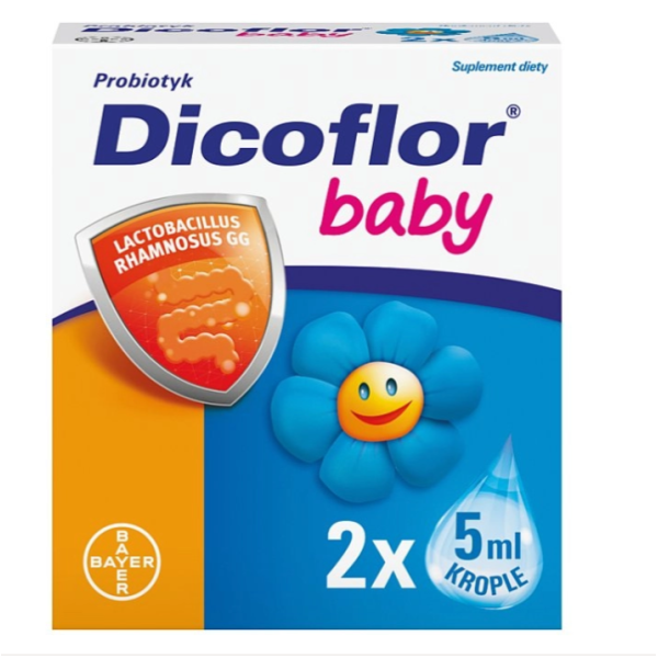 DICOFLOR BABY 2x5 ml KROPLE