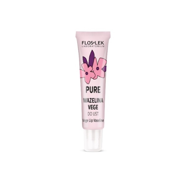 VEGE LIP CARE WAZELINA VEGE DO UST PURE - NATURALNA 10 g - BEZ KARTONIKA