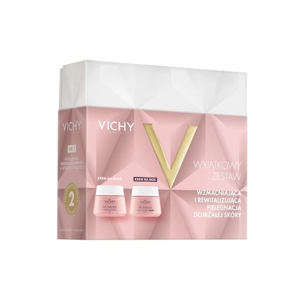 ZESTAW VICHY NEOVADIOL ROSE PLATINUM (KREM NA DZIEŃ 50 ml + KREM NA NOC 50 ml) 1 zestaw