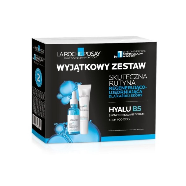 ZESTAW LA ROCHE-POSAY HYALU B5 (SERUM 30 ml + KREM POD OCZY 15 ml) 1 zestaw