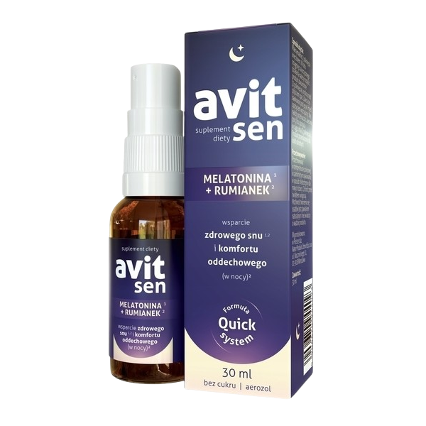 AVIT SEN MELATONINA + RUMIANEK krople 30 ml