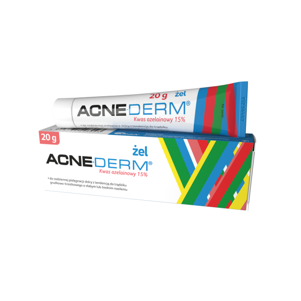 ACNE-DERM ŻEL PRZECIWTRĄDZIKOWY 20 g