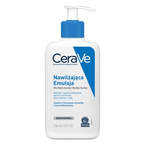 CERAVE NAWILŻAJĄCA EMULSJA DLA SKÓRY SUCHEJ I BARDZO SUCHEJ 236 ml