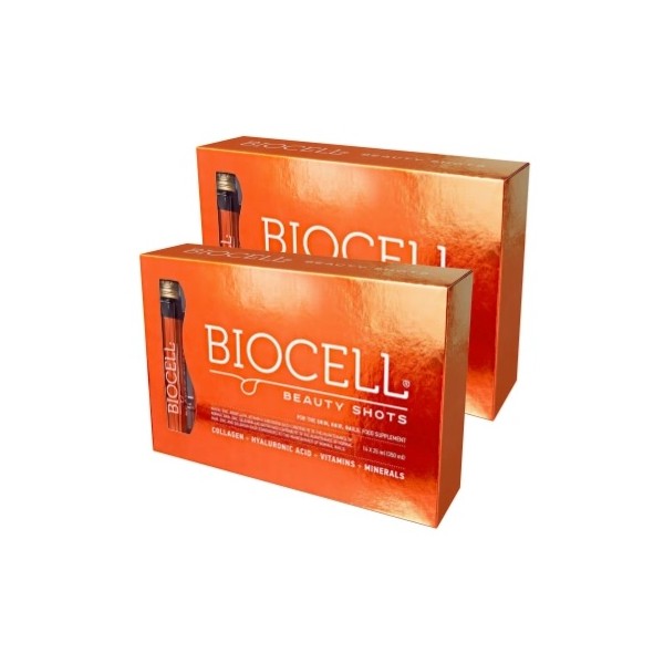 BIOCELL BEAUTY SHOTS NATURALNY KOLAGEN DO PICIA 14 fiolek (14 x 25 ml)