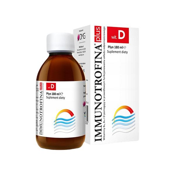 IMMUNOTROFINA plus wit. D płyn 180ml