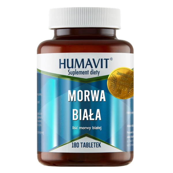 HUMAVIT MORWA BIAŁA 180 tabletek