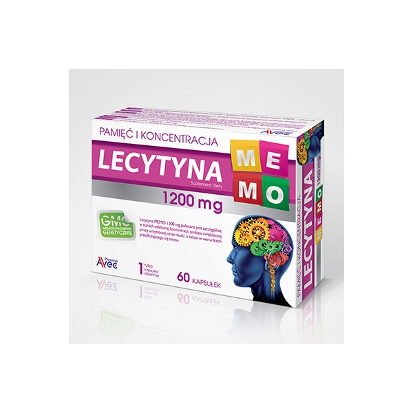 LECYTYNA MEMO 1200 mg 60 kapsułek