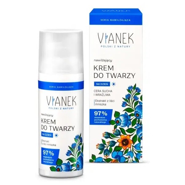 VIANEK NAWILŻAJĄCY KREM DO TWARZY NA DZIEŃ 50 ml