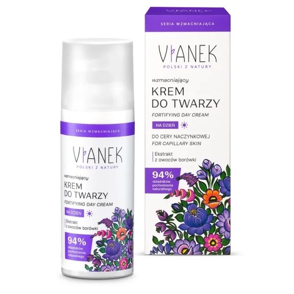 VIANEK WZMACNIAJĄCY KREM DO TWARZY NA DZIEŃ 50 ml