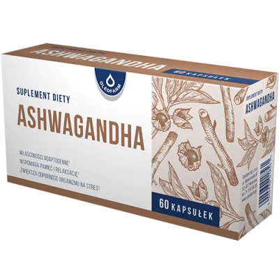 ASHWAGANDHA 60 kapsułek
