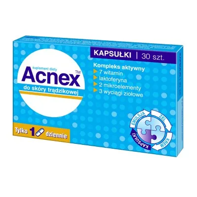 ACNEX KAPSUŁKI 30 kapsułek