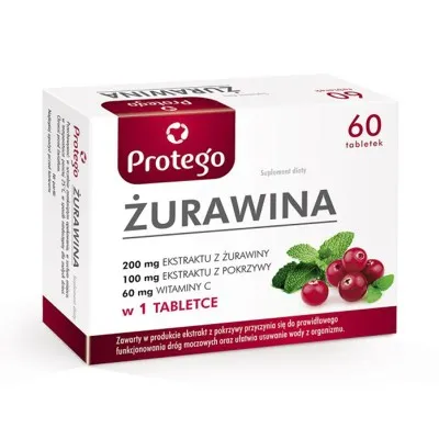 PROTEGO ŻURAWINA 60 tabletek