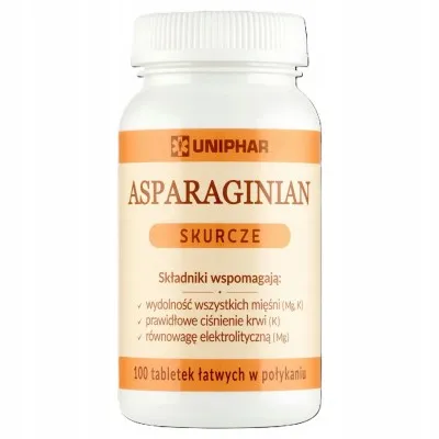 ASPARAGINIAN 100 tabletek