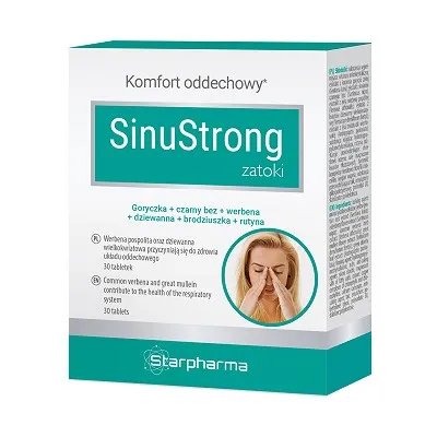 SINUSTRONG ZATOKI 30 tabletek