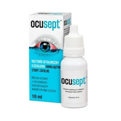 OCUSEPT KROPLE DO OCZU 10 ml