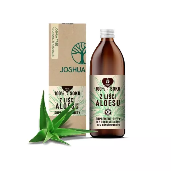 SOK Z LIŚCI ALOESU Z DODATKIEM WIT. C 500 ml