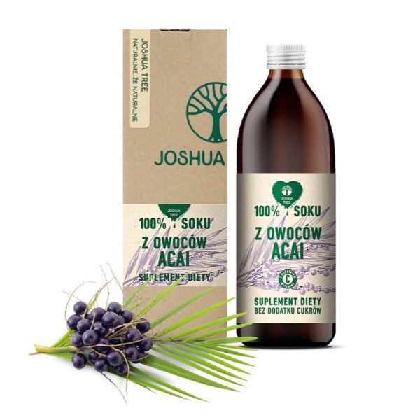 SOK Z OWOCÓW ACAI Z DODATKIEM WIT. C 500 ml