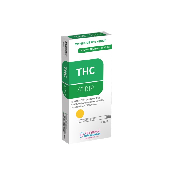 THC STRIP TEST NARKOTYKOWY PASKOWY 1 sztuka